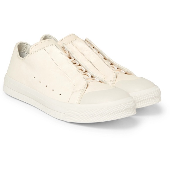 Alexander McQueen Mens Pelle Leather Low Top Sneaker -Size EU43. New in Box
